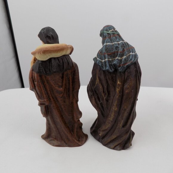 Nativity Set Vintage Ceramic 11 Piece with Box Christmas Religious Target 2004 - Picture 5 of 12